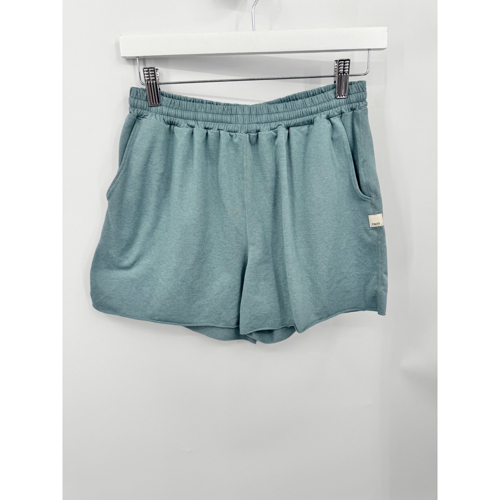 Vuori Boyfriend Short Womens S Teal DreamKnit Mid-Rise Relaxed Fit VW3007